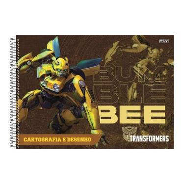 Imagem de Caderno De Cartografia E Desenho Transformers - Bumblebee - São Doming