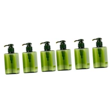 Imagem de Cabilock 6 Peças maquiagem make shampoo pielus cozinhas presentes tabla shampoo tonalizante green desk cosméticos mesas caramanhola garrafa de liquido garrafa de plástico distribuidor