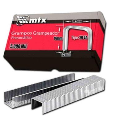 Imagem de Grampo Para Grampeador Pneumático 16Mm 5000 Unid 576609 Mtx