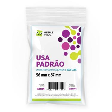 Imagem de Sleeve Padrão USA (56x87mm) - Diversas Marcas