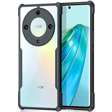 Imagem de Ltezixal Capa compatível com Honor Magic 5 Lite 5G, [à prova de quedas] [à prova de suor] [à prova de impressões digitais] capa protetora para celular compatível com Honor Magic 5 Lite 5G, preta