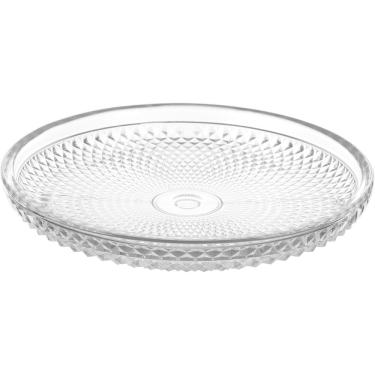 Imagem de PRATO BOLO BOLEIRA REDONDO HOME&CO VIDRO 2x17x17cm TRANSPARENTE