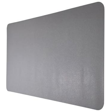 Imagem de Mouse pad grande e longo para jogos, escritório, portátil, para mesa, cinza