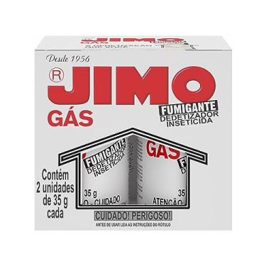 Imagem de JIMO Gás Fumigante Inseticida Desinsetização de Casas e Ambientes Fechados Eficaz contra Barata Aranha Pulga e Insetos Caseiros Estojo com 2 Tubos 35g