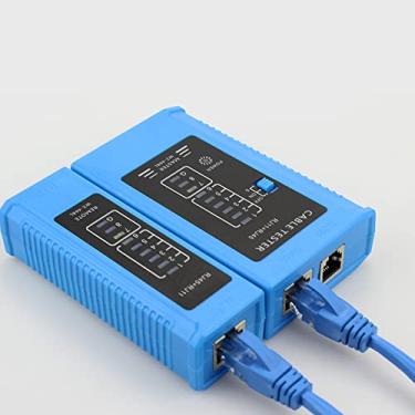 Imagem de Tesr de Cabo de Rede Rj45, Multifuncional, Fios Ethernet, Ferramenta de Teste de Linha de Fones Lan Para Rj45 Rj11 Cat5 Cat5E Cat6 Cat7