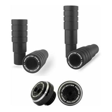 Imagem de Kit Slider Diant + Tras + Tampa Óleo Dafra Apache 200 19/22 - PROTECT 