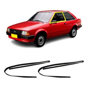 Imagem de Jogo Borracha Vidro Canaleta Escort Verona Apollo Até 1992 - Disk Bor