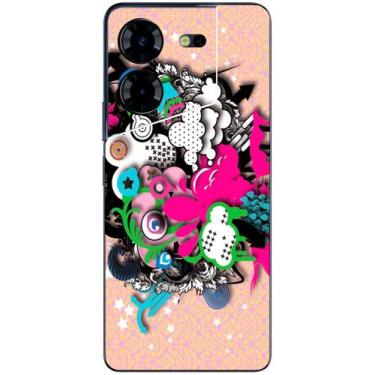 Imagem de Capa Adesivo Skin104 Verso Para Tecno Pova 5 4G (2023) - KawaSkin