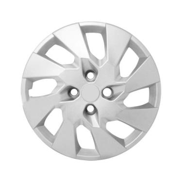 Imagem de Calota aro 14 modelo GM Onix 2013/2016 Prata - GFM
