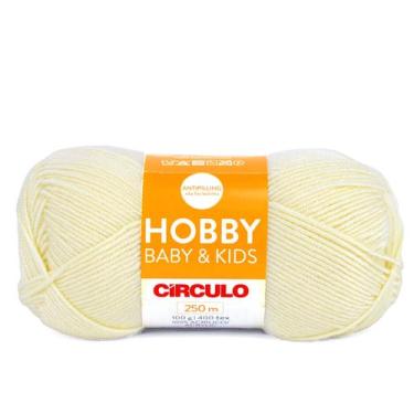 Imagem de Lã Hobby Baby e Kids Círculo 100g - Circulo, 802 Clean