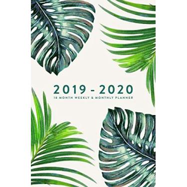Imagem de 2019-2020 | 18 Month Weekly & Monthly Planner (July 2019 to December 2020 18-Month Daily Weekly Monthly Planner, Organizer, Agenda and Calendar)