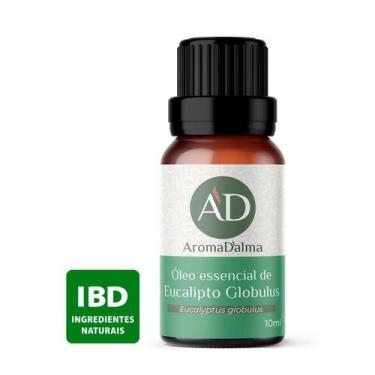Imagem de Óleo Essencial De Eucalipto Globulus 100% Puro - 10ml - Ideal Para Dif