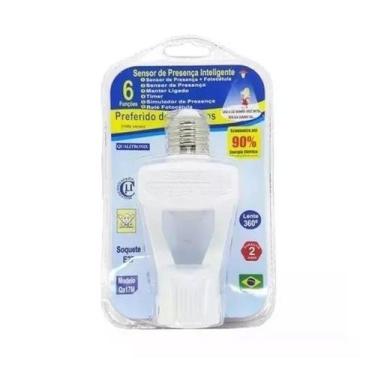 Imagem de Sensor de Presença Soquete E27 Fotocélula Bivolt - QUALITRONIX