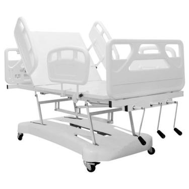 Imagem de  cama hospitalar 3 mov. manual extra luxo - SUPRA STEEL