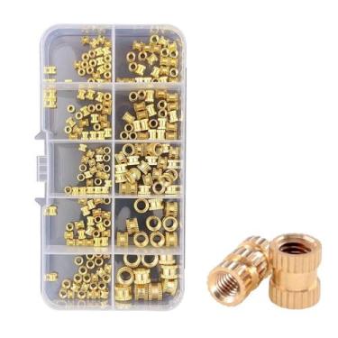 Imagem de Kit 220 Peças Porcas Fusao Termicas Acessorio Impressora 3D - Geober