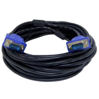 Imagem de Cabo Vga Macho X Macho Com Filtro 5 Metros Para Computador - A.R Varie