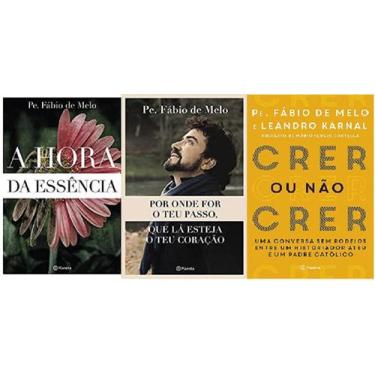 Imagem de Kit 3 Livros Padre Fabio De Melo A Hora Da Essência - Planeta
