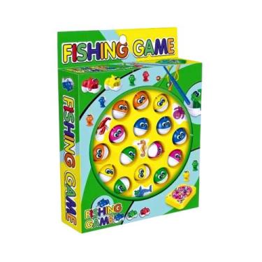 Imagem de Brinquedo de Pesca Pega Peixe Jogo de Pescaria Infantil - Fun game