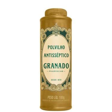 Imagem de Talco Polvilho Antisséptico Granado 100g Para Pés Assaduras, Tradicion