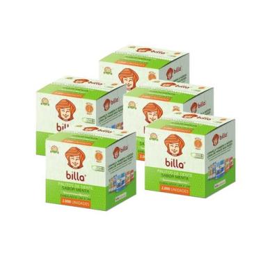 Imagem de Palito De Dente Sabor Menta Embalados Com 2000un Kit 5 - Billa