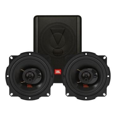 Imagem de Caixa JBL Ativa Amplificada SW8A-MS 200w + 2 Alto Falantes 5  JBL Flex