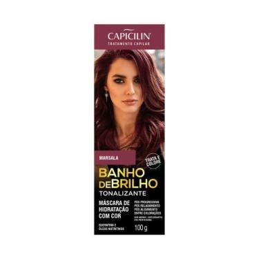 Imagem de Banho de Brilho Marsala 100g Capicilin