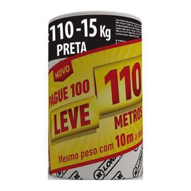Imagem de Lona plástica preta 4 m x 100 m - Lonax