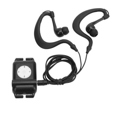 Imagem de Leitor de MP3 à Prova D'água, Fone de Ouvido de Natação à Prova D'água IPX8 Com Bateria Recarregável de 130mAh, Reprodutor de Música Portátil MP3 WMA para Esportes, Natação (4GB)