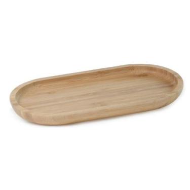 Imagem de Bandeja Oval Ecokitchen em Bambu Mimo Style 24cm
