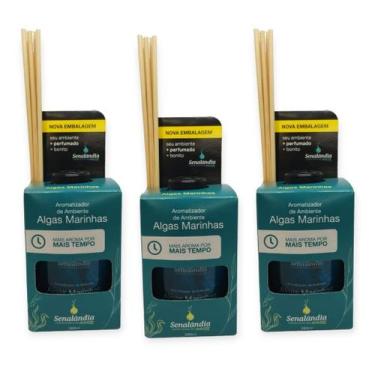 Imagem de 3 Aromatizador Ambiente Difusor Palito Aromas Cheirinho Top Perfume Ca