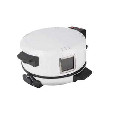 Imagem de Generic Forno de pizza, máquina de pizza, janela com visão clara, forno elétrico de de 1800 W, máquina de pizza para fazer pizza, ovos fritos, Branco