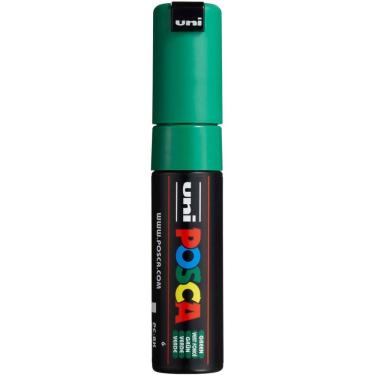 Imagem de Marker Uni Posca PC-8K de ponta larga de cinzel verde