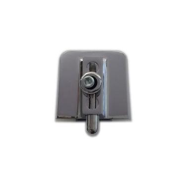 Imagem de Trinco para porta e janela de vidro temperado blindex (1335) - Cromado