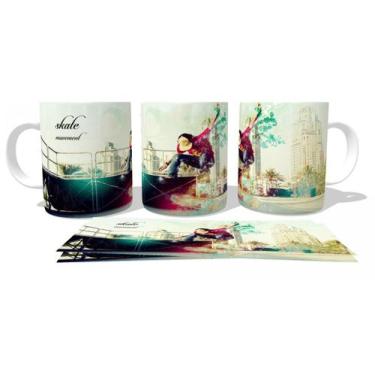 Imagem de Caneca Cerâmica copo Skate movement - Empório Dutra