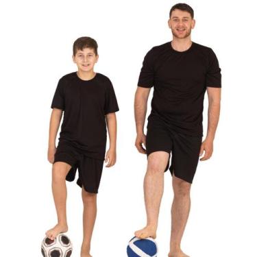 Imagem de Kit Tal Pai Tal Filho Blusa Dry Fit Esportivo Futebol 23-PEF - Lavin B