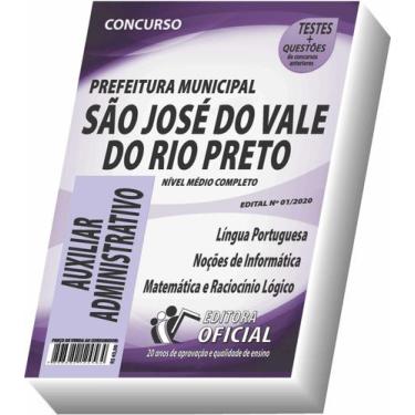 Imagem de Apostila Prefeitura de São José do Vale do Rio Preto - Auxiliar Admini