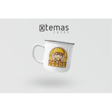 Imagem de Caneca naruto geek retrô esmaltada de aluminio - Xtemas