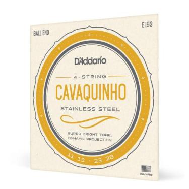 Imagem de Encordoamento Cavaquinho .011 D'Addario Stainless Steel EJ93 - D addar