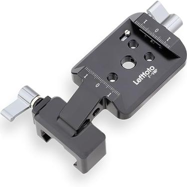 Imagem de LEFTFOTO Placa gimbal de montagem vertical, montagem vertical para DJI Gimbal, braçadeira cardan para DJI RS 3 Pro/RS 3/RS 2 estabilizador de câmera