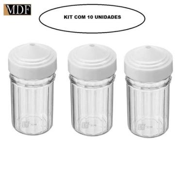 Imagem de Kit 10 Paliteiro de Plástico para Bar Restaurante Cozinha - ATACADÃO D