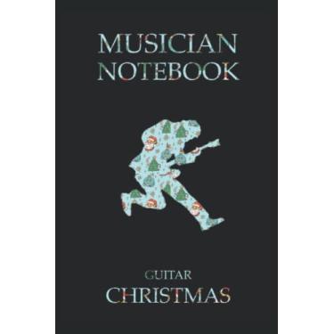 Imagem de Quaderno musicale Chitarra Natale: Notebook 120 pagine, dimensioni 15. 24 x 22, 86 cm
