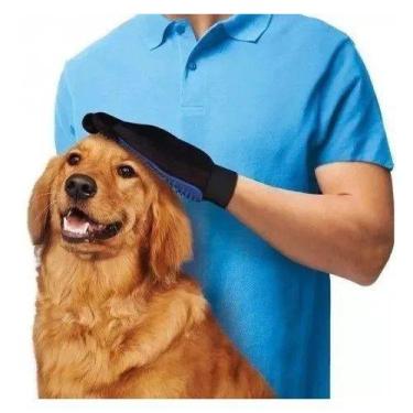 Imagem de Luva Nano Magnética Tira Pelos Pets Cães Gatos - Minymix