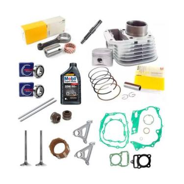 Imagem de Kit Peças Motor Completo Eixo Biela Juntas Cg Titan fan 125 02 03 04 -