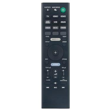 Imagem de ECONTROLLY RMT-AH509U RMT-AH509J Comandante remoto de substituição Soundbar compatível com Sony HT-A9 HTA9 HT A9 HT-A7000 HTA7000 Surround Sound Bar Speaker Stereo Home Theater System (1-009-357-11)