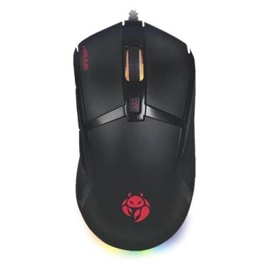 Imagem de Mouse Gamer Krab Chimera Kbgmr50 Rgb 24000dpi Usb - quanta, Preto