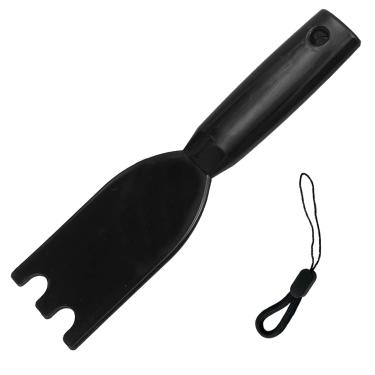 Imagem de Owiooll Raspador universal de grelha para George Foreman e a maioria das grelhas internas ranhuradas, espátula de nylon resistente ao calor para limpeza fácil e superfícies antiaderentes