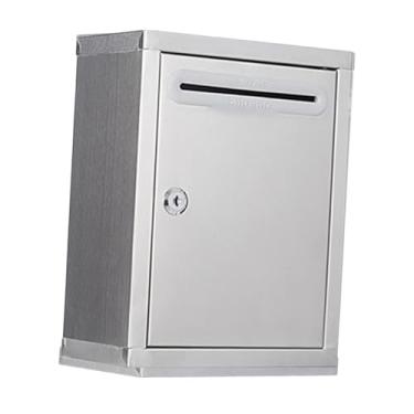 Imagem de Bothyi Caso de sugestão de caixa de correio de montagem na parede, prático, caixa de depósito resistente, caixa de correio segura para sala de aula, uso