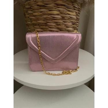 Imagem de Bolsa Feminina Carnaval Bag Mini Transversal Alça De Corrente Bolsa Fe