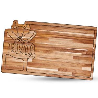 Imagem de Tábua de Carne para Churrasco Teca BBQ 10 - LAZERBR