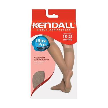 Imagem de Meia Panturrilha (3/4) Kendall Feminina Média Compressão (18-21mmHg) P